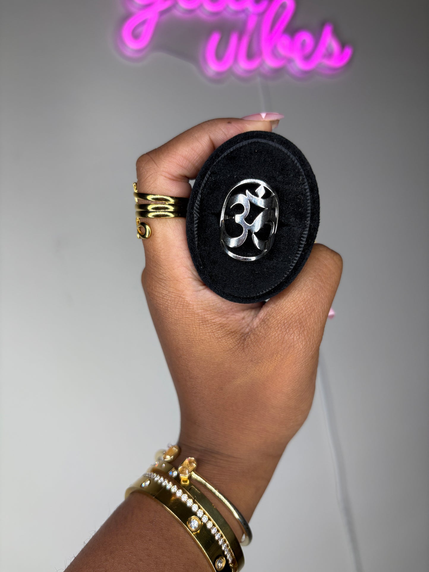 Silver om ring