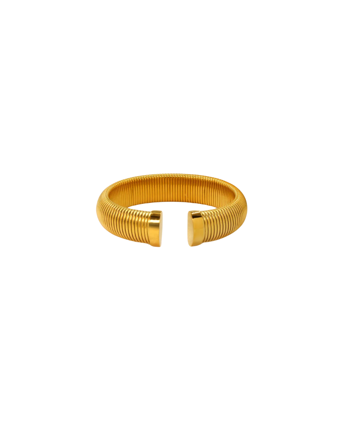 Gold basic bangle