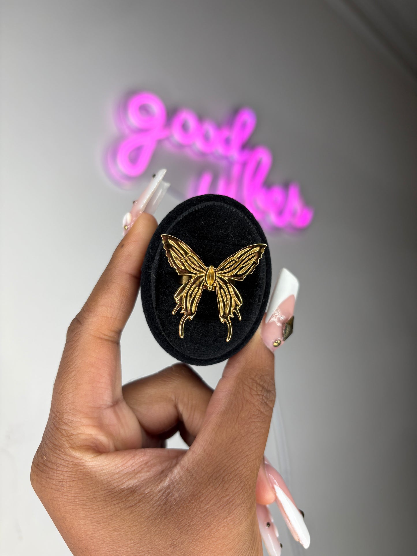 jumbo butterfly ring