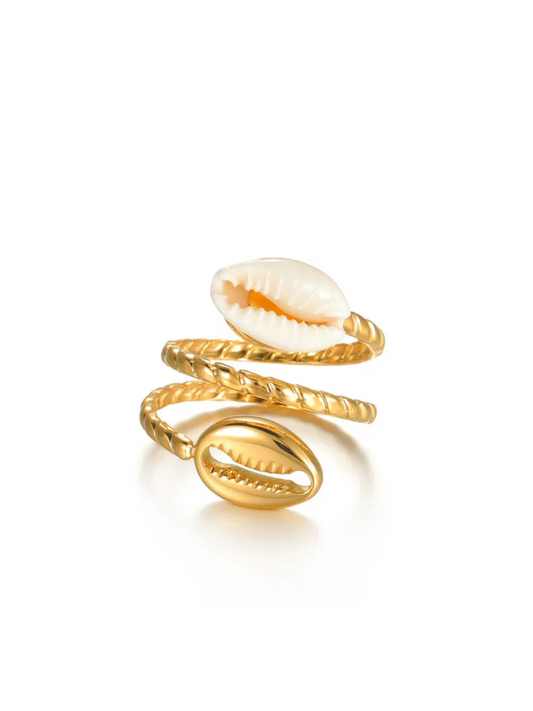 sprial shell ring