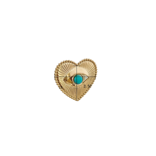 heart eye ring