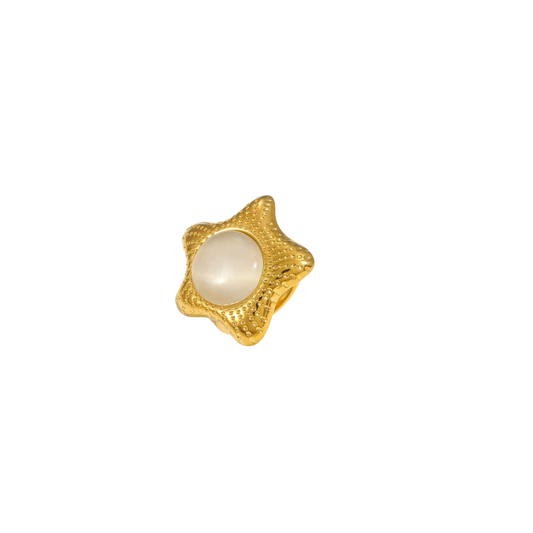 chunky star ring