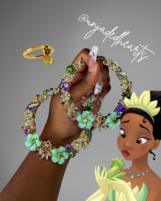 Princess hoops + ring