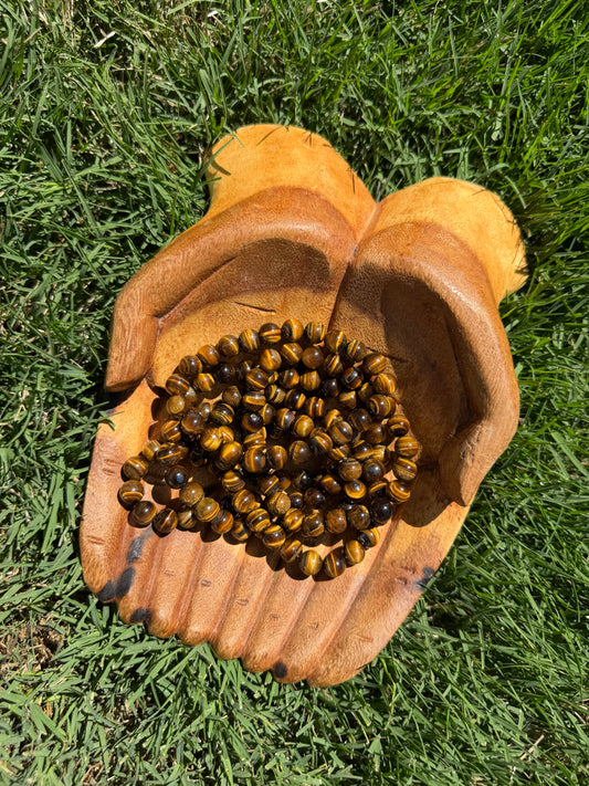 Tigers eye beaded bracelet