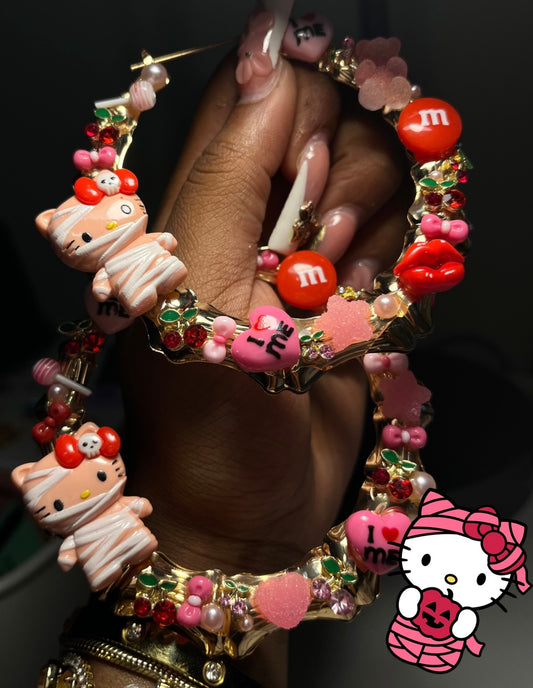 Spooky Hello Kitty Hoops